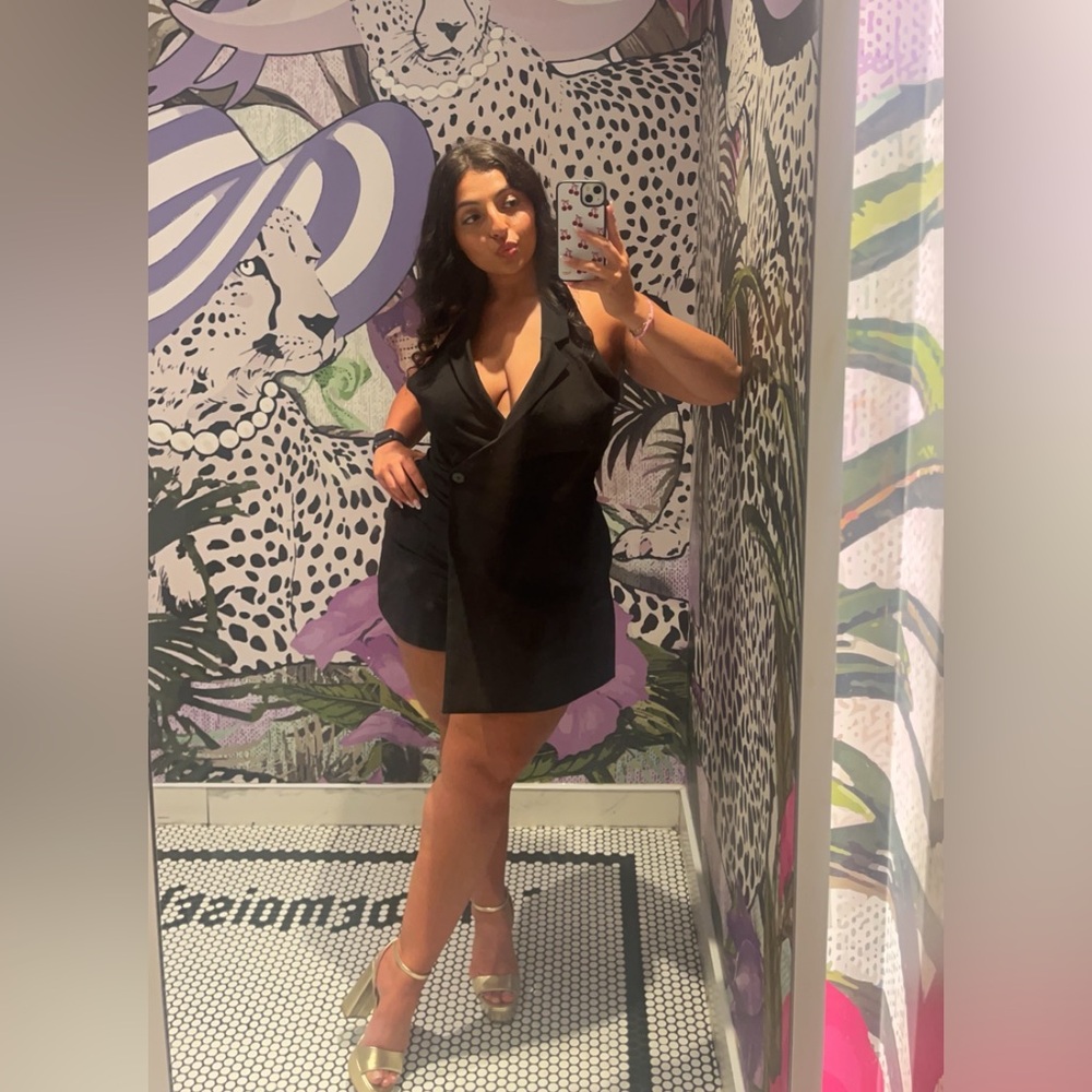 Black Dynamite Leighton Halter Neck Romper